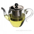 Clear Glass Teapot With Infuser